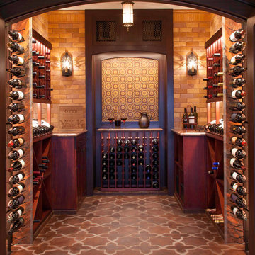 Spanish Inspired Dining & Living Room