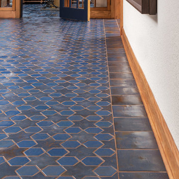 Spanish Mission Hex and Star Floor