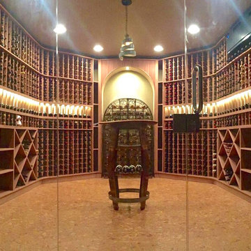 Strand Contemporary Cellar W/ Lighting - St. Louis. MO