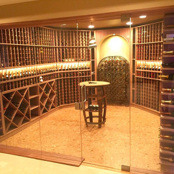 Strand Contemporary Cellar W/ Lighting - St. Louis. MO