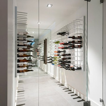 Stylish wine racks - STACT wine wall system