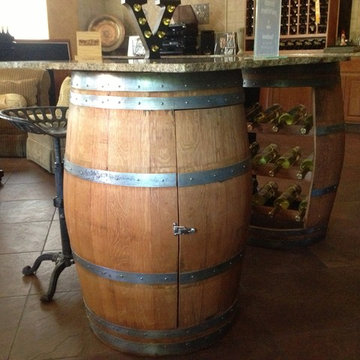 Suisun Valley, Ca. Wine Barrel Furniture