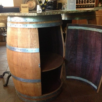 Suisun Valley, Ca. Wine Barrel Furniture