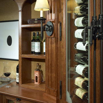 Temperature controlled wine room