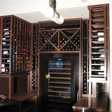 The Completed Girl and Goat Commercial Wine Cellar Chicago