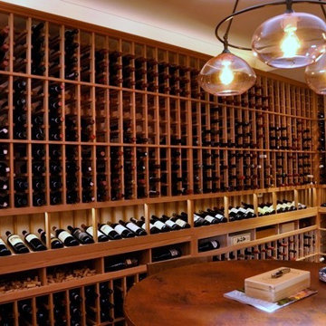 The  Completed Residential Wine Cellar Long Island New York