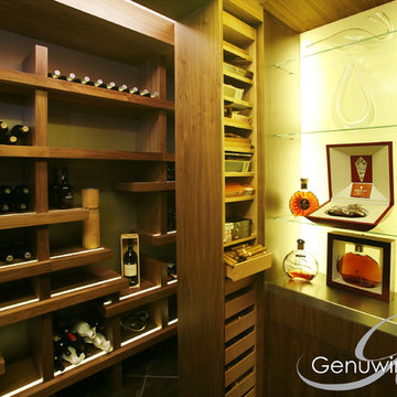 The CUBE Wine Cellar by Genuwine Cellars