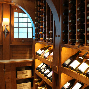 There's more than one way to display your wine collection