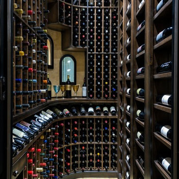Traditional Wine Cellar Featured in IMAGE