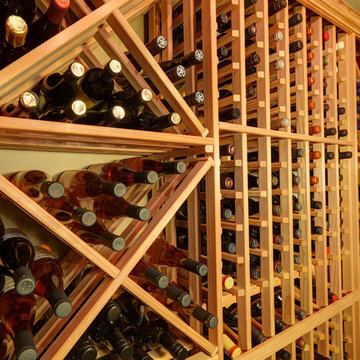 Traditional Wine Cellars Project - Modular Wood Wine Racks