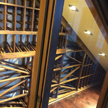 Under Stairs Wine Cellar Lighting
