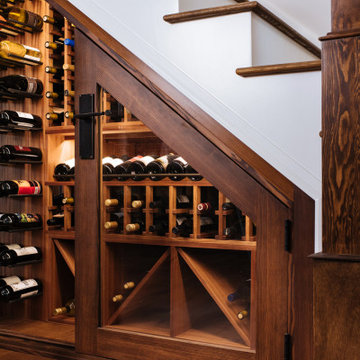 Under Stairs Wine Cellar