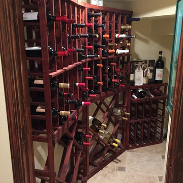 Under the Stairs Wine Racks - Closet Wine Racks