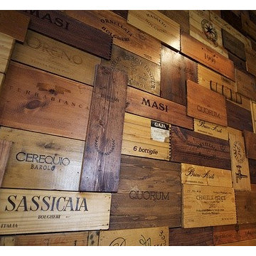 Unique Wine Crate Panel Projects