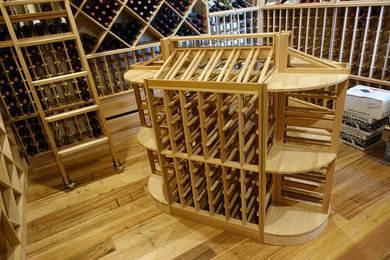 Elegant wine cellar photo in Melbourne