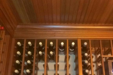 Elegant wine cellar photo in Philadelphia