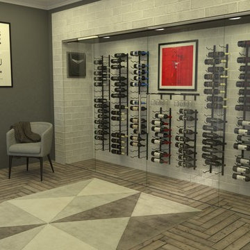 VintageView Modern Wine Cellar