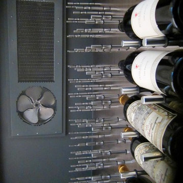 Wall Mount Split Cooling System and Ultra Peg Racking by Dallas Builders