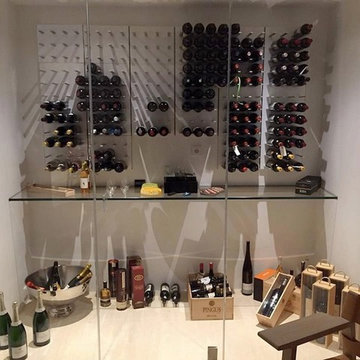 Wall-mounted wine storage system - STACT Wine Racks