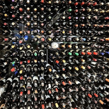 Wall-mounted wine storage system - STACT Wine Racks