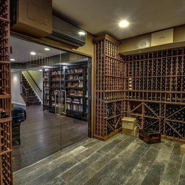 Washington DC Traditional wine cellar
