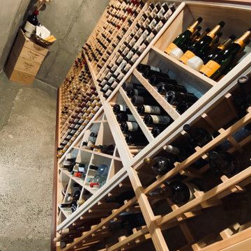 Washington State Pine Wine Cellar