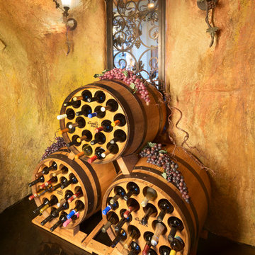 Wine Barrel Wine Racks