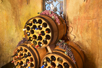 Inspiration for a timeless wine cellar remodel in Other