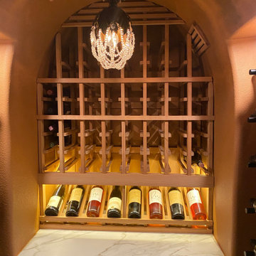 Wine Cellar Alcove Conversion