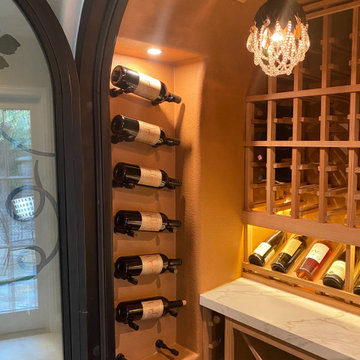 Wine Cellar Alcove Conversion