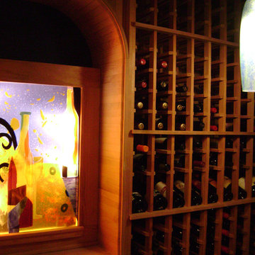 Wine Cellar Backlit Art Panel