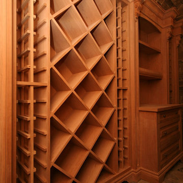 Wine Cellar Cabinetry & Built-Ins