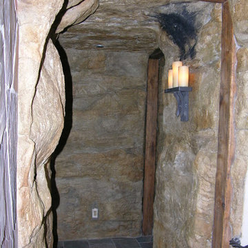 Wine Cellar Cave Hallway