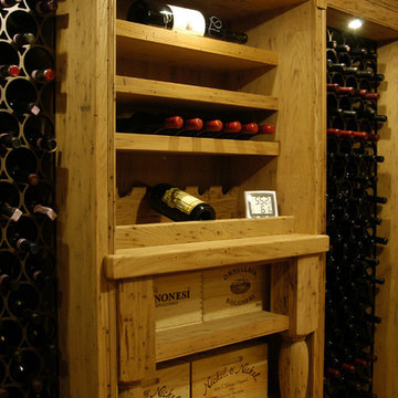 Wine Cellar-Custom Shelves