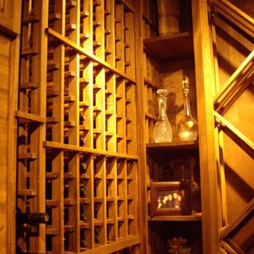Wine Cellar Design Louisiana Details - Adjustable Shelves