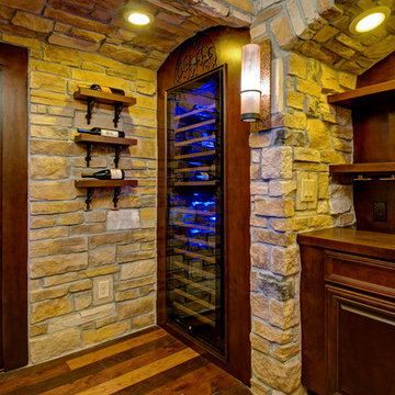 Wine Cellar - Finished Basement Company - Denver