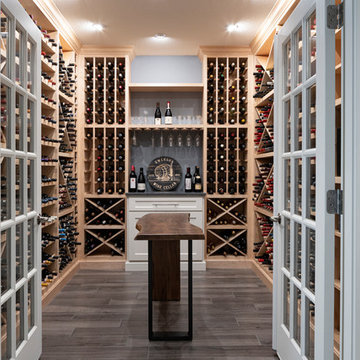 Wine Cellar in a New Build in Prairie Village, KS
