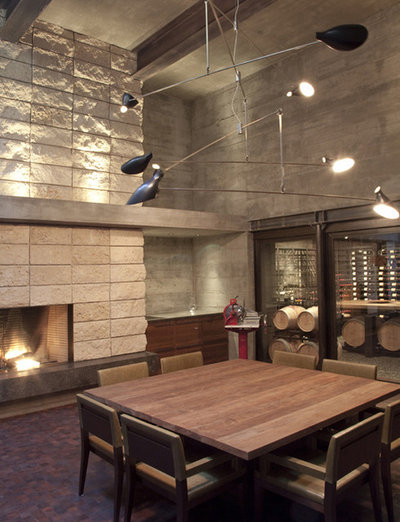 Contemporary Wine Cellar by Laidlaw Schultz architects