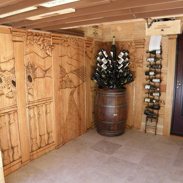 Wine cellar left side