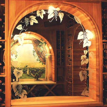 Wine Cellar mirror