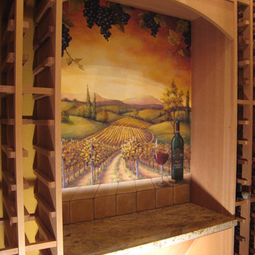 Wine Cellar Murals