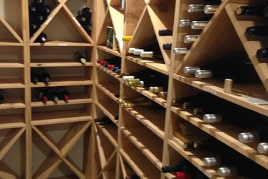 Elegant wine cellar photo in New York