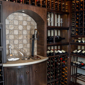 Wine Cellar Tuscan Design on Balboa Island in Orange County