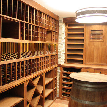 Wine Cellar with Tasting Table