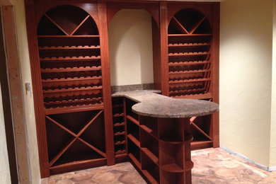 Wine Cellar (Wood Cabinets)