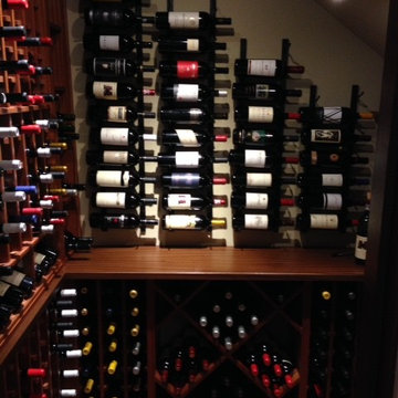 Wine Cellars Under A Stairwell