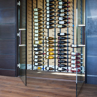 Esempio di una cantina contemporanea