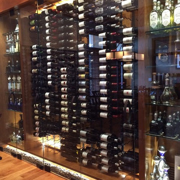 Wine Display Wall