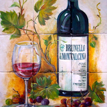 Wine Mural