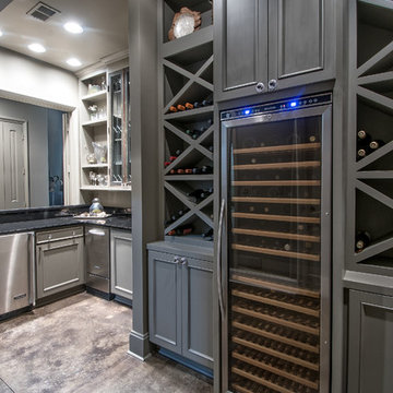 Wine room addition
